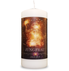 Engelalm - Energiekerze - Astro - Jungfrau - 150/70