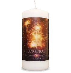 Engelalm - Energiekerze - Astro - Jungfrau - 150/70