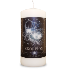 Engelalm - Energiekerze - Astro - Skorpion - 150/70