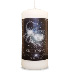 Engelalm - Energiekerze - Astro - Skorpion - 150/70