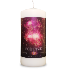 Engelalm - Energiekerze - Astro - Schütze - 150/70