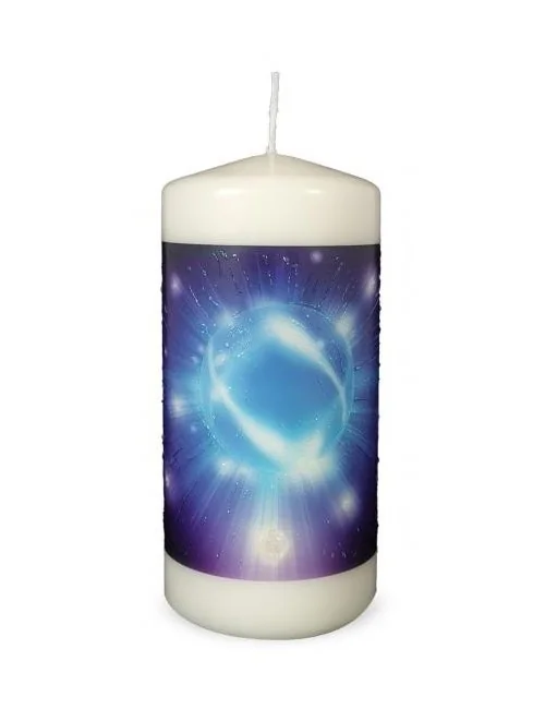 Engelalm - Energiekerze -Themenkerze - Aurareinigung - 150/70