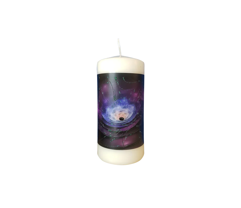 Engelalm - Energiekerze -Themenkerze - Entwünschung - 150/70