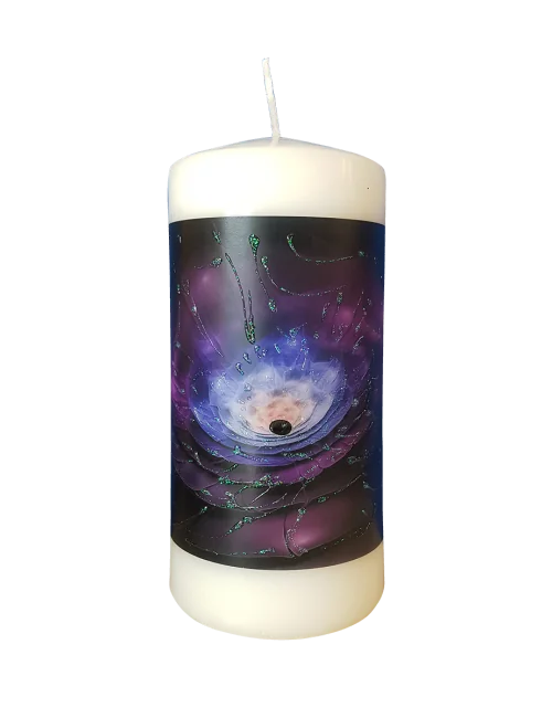 Engelalm - Energiekerze -Themenkerze - Entwünschung - 150/70