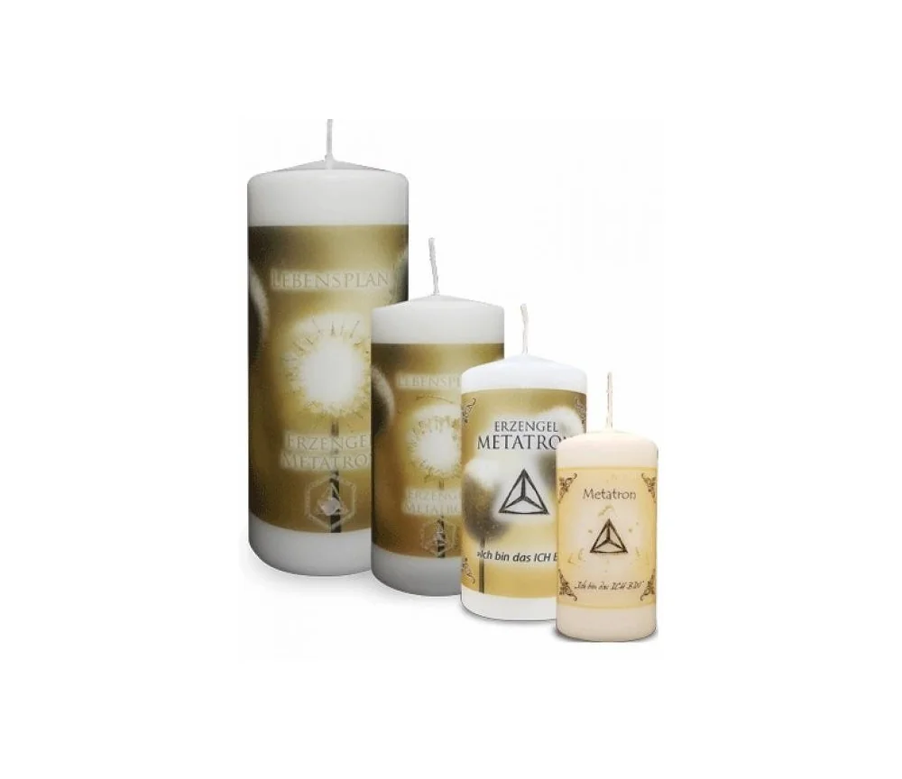 Engelalm - Energiekerze - Mystik - Erzengelkerzen - Metatron -versch.Größen
