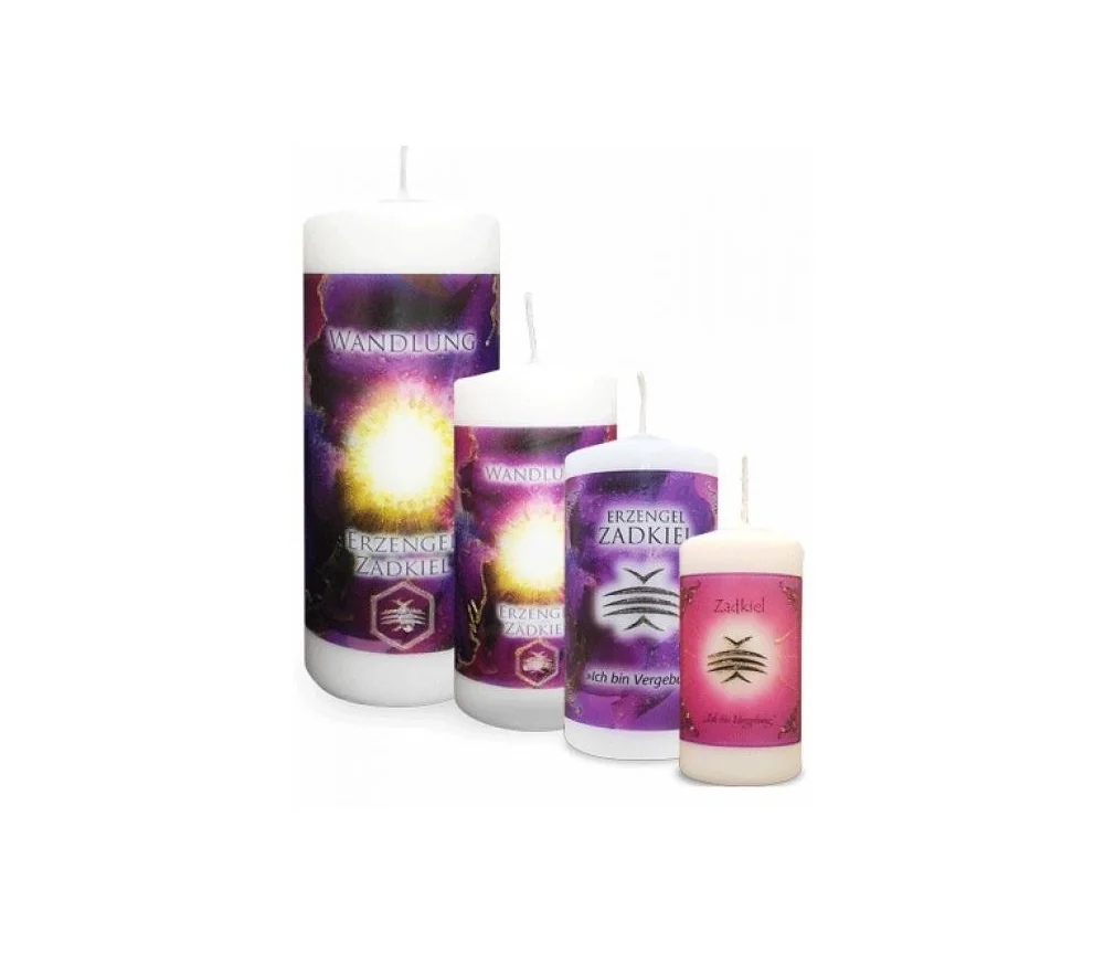 Engelalm - Energiekerze - Mystik - Erzengelkerzen - Zadkiel - versch. Größen