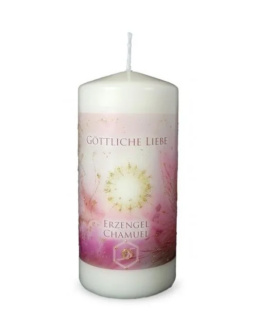 Engelalm - Energiekerze - Mystik - Erzengelkerze Chamuel - versch. Größen