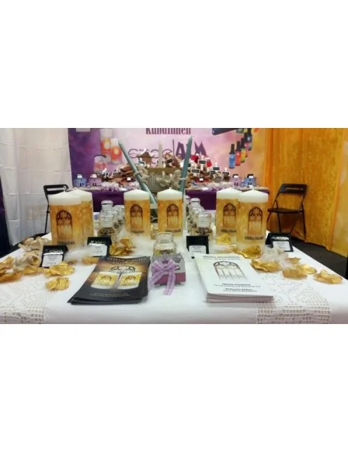 Engelalm - Energiekerze - Themenkerze - STILLE NACHT - versch.Größen