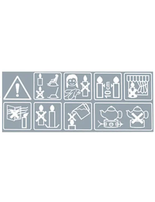 Gala Teelichter weiß, Ø 40 mm, Höhe 25 mm, 8h Brenndauer, 40 Stück