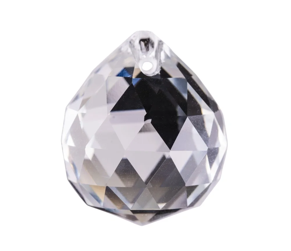 Regenbogenkristall - Kugel - 20 mm - bleifrei - 6 er Pack