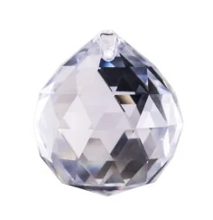 Regenbogenkristall - Kugel - 50 mm - bleifrei - 2er Pack