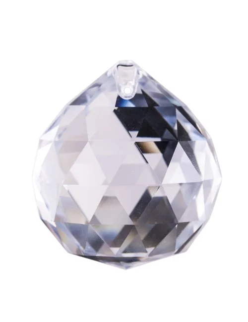 Regenbogenkristall - Kugel - 50 mm - bleifrei - 2er Pack