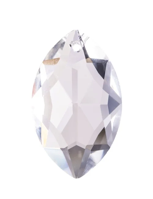 Regenbogenkristall - Blatt - 36 mm - bleifrei - 3er Pack