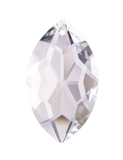 Regenbogenkristall - Blatt - 48 mm - bleifrei - 2er Pack