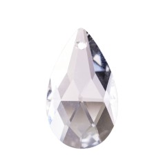 Regenbogenkristall - Tropfen - 28 mm - bleifrei - 6er Pack