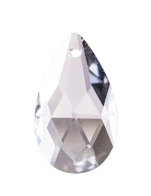 Regenbogenkristall - Tropfen - 28 mm - bleifrei - 3er Pack