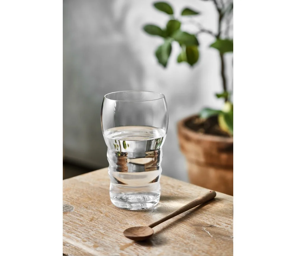 Nature´s Design - Trinkglas - Galileo White - Blume des Lebens - 0,5L