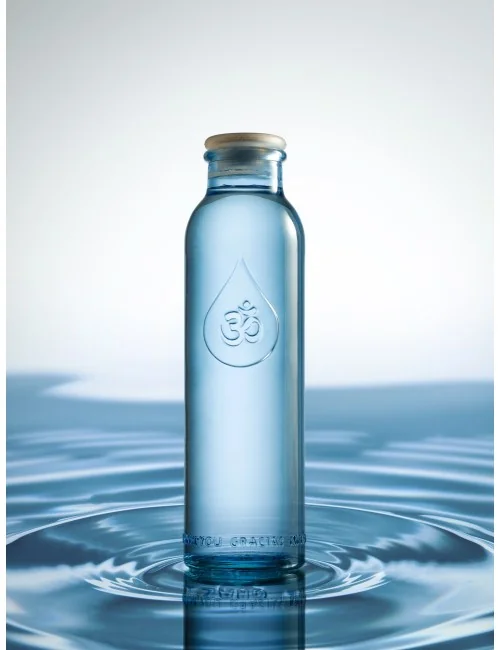 OmWater - Wasserflasche Mini - 0,5 Liter inkl. Schutzbeutel