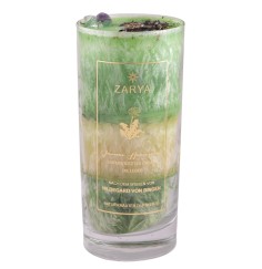 ZARYA - Kerze - Heilkräuter Duftkerze - Hildegard von Bingen - Innere Harmonie - Die Leber