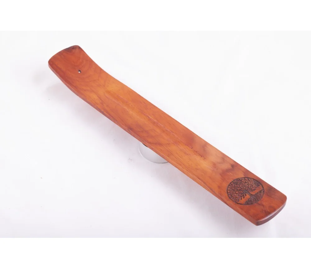 Räucherstäbchenhalter - Yggdrasil - Holz ca. 26x3,5cm