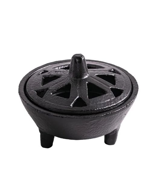 Räuchergefäß - Idhril - Gusseisen ca. 8x10,5cm