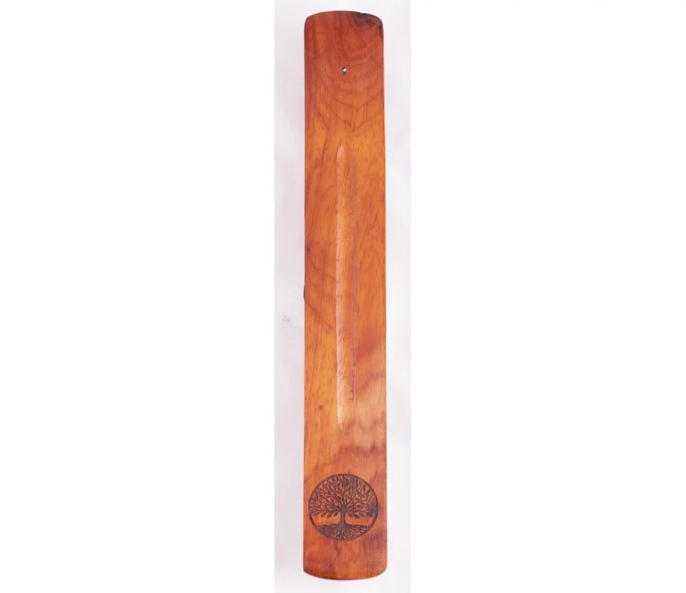 Räucherstäbchenhalter - Yggdrasil - Holz ca. 26x3,5cm