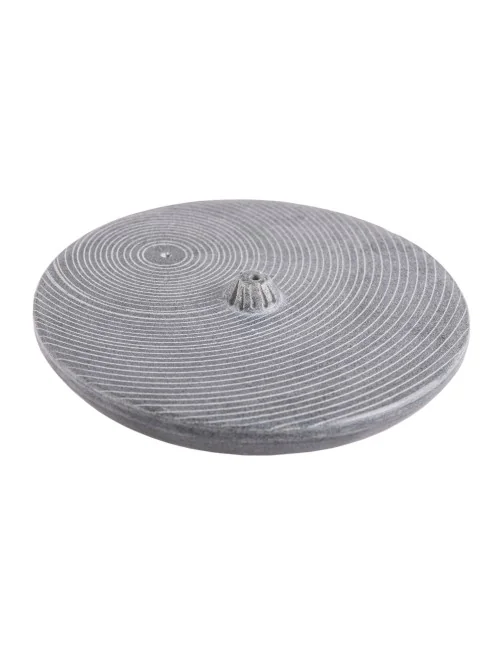 Räucherstäbchenhalter - Zen - rund- Speckstein ca. 10cm