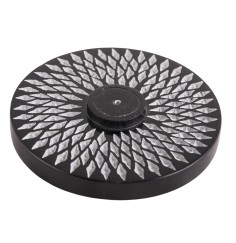 Räucherstäbchenhalter - Black Aster - rund- Speckstein ca. 10cm