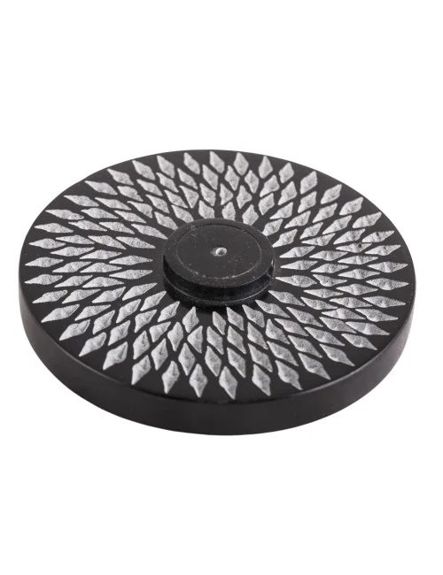 Räucherstäbchenhalter - Black Aster - rund- Speckstein ca. 10cm