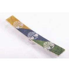 Räucherstäbchenhalter - Bunter Lebensbaum - Speckstein 25,5x4cm