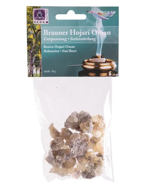Holy Smokes - Räucherwerk in Tüten - Brauner Hojari Oman - 30g