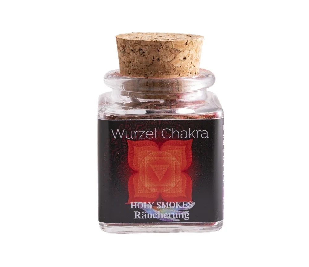 Holy Smokes - Räuchermischung - Chakra - Wurzelchakra - 50 ml