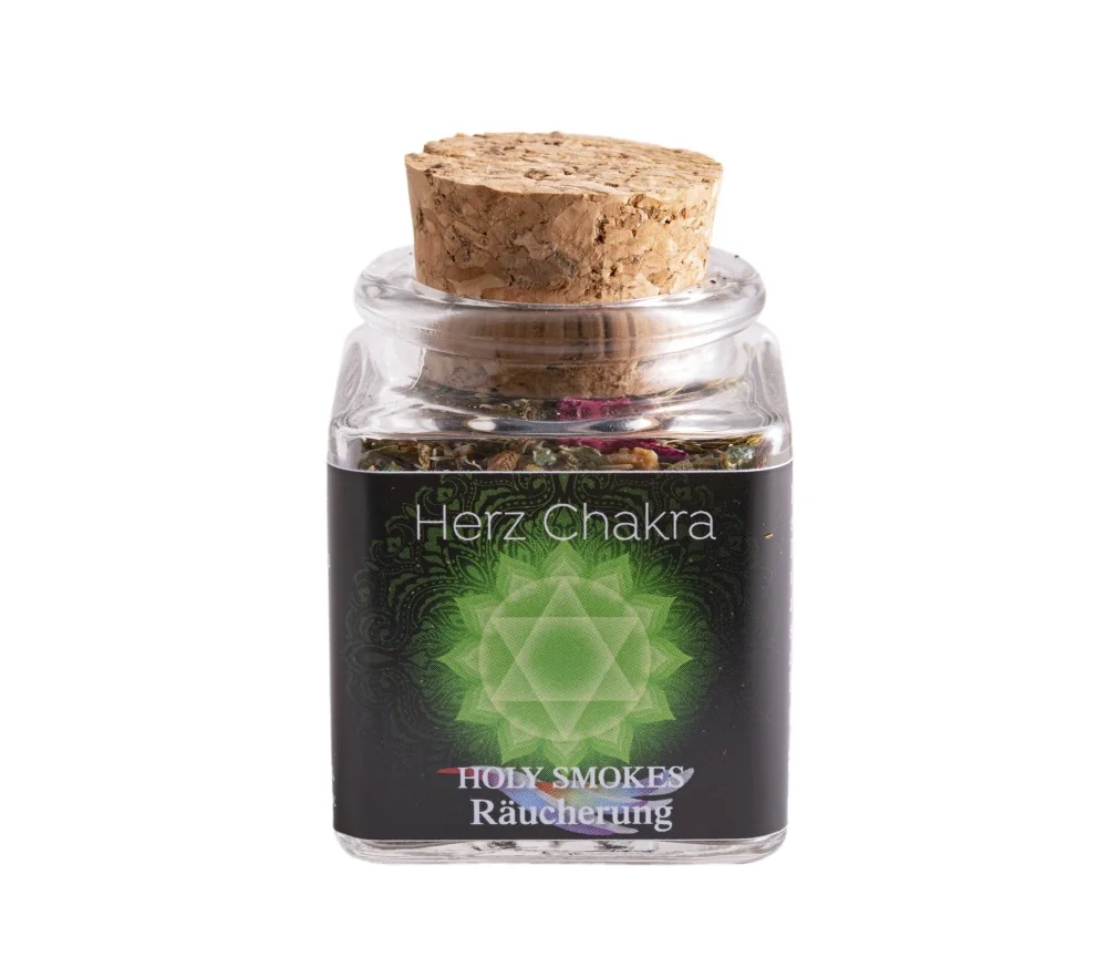 Holy Smokes - Räuchermischung - Chakra - Herzchakra - 50 ml