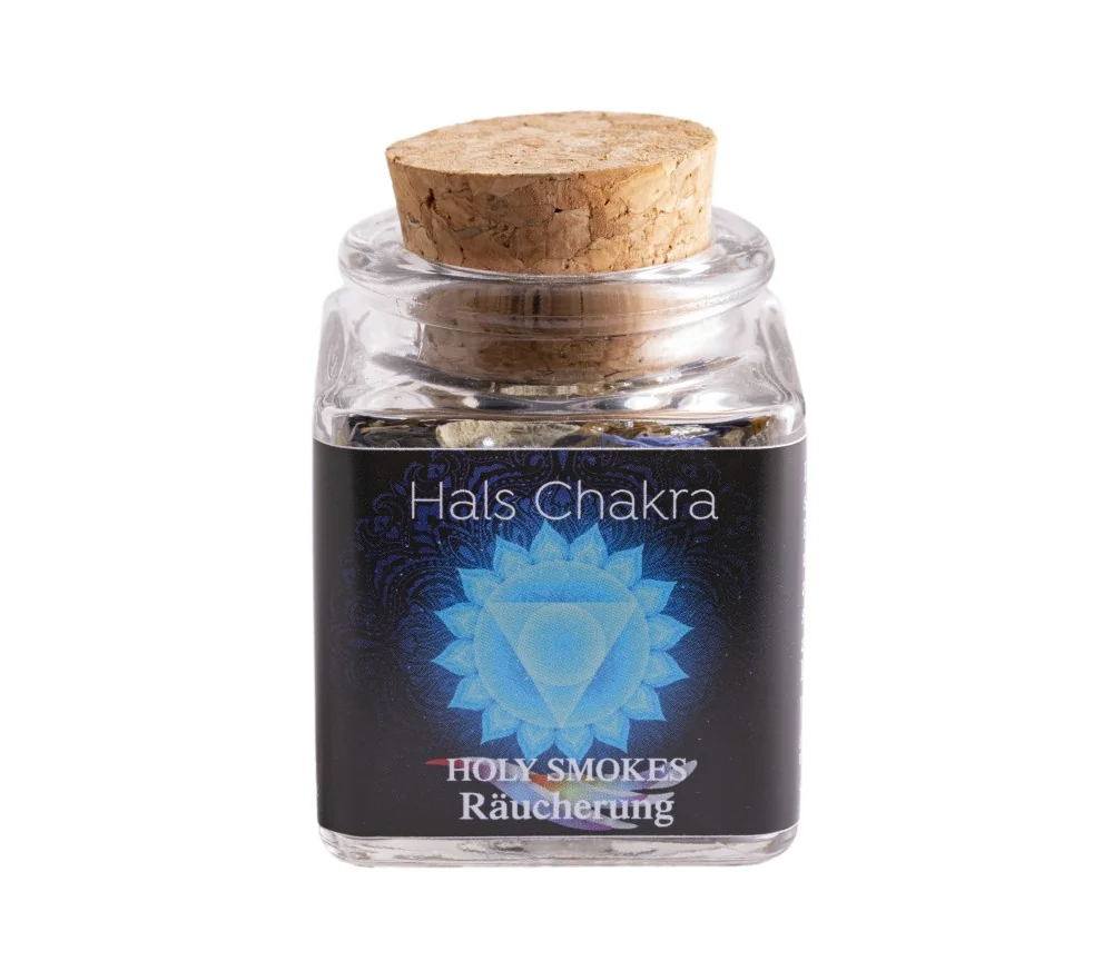Holy Smokes - Räuchermischung - Chakra - Halschakra - 50 ml