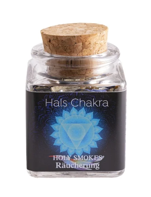 Holy Smokes - Räuchermischung - Chakra - Halschakra - 50 ml