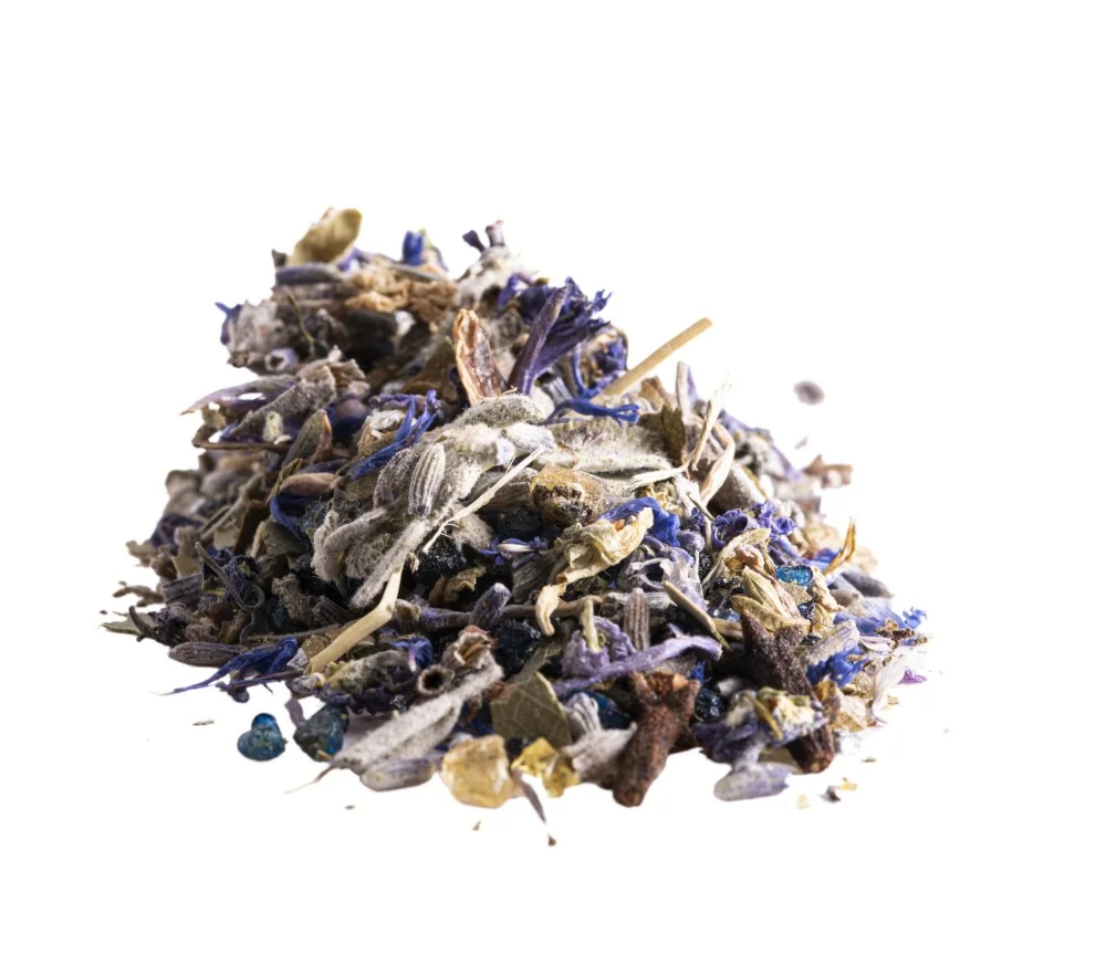 Holy Smokes - Räuchermischung - Chakra - Halschakra - 50 ml