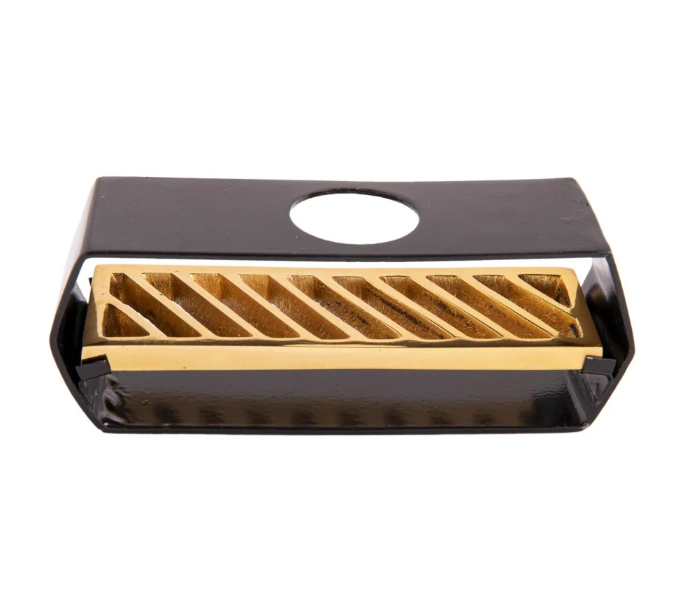 Räucherstäbchenhalter für Palo Santo Sticks - Metall - 13,5x4x5cm