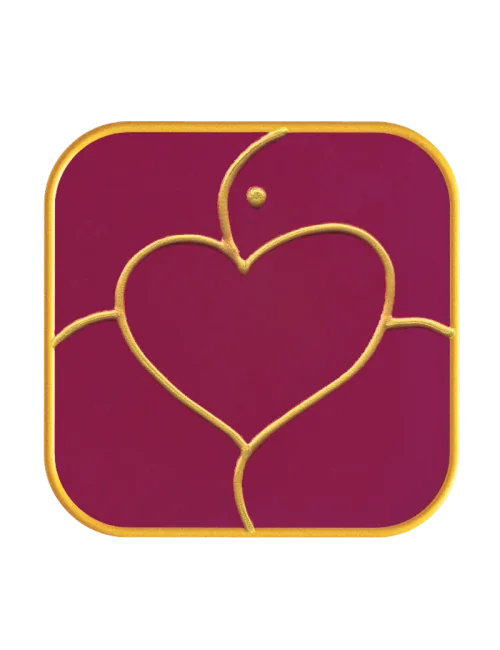 Ingrid Auer - Meistersymbol - Maria Magdalena - Handgefertigtes Symbol - Transparentfolie