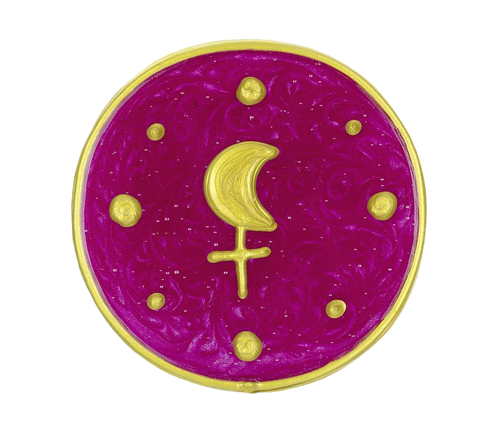 Ingrid Auer - Planetensymbol Lilith - Handgefertigtes Symbol - Transparentfolie