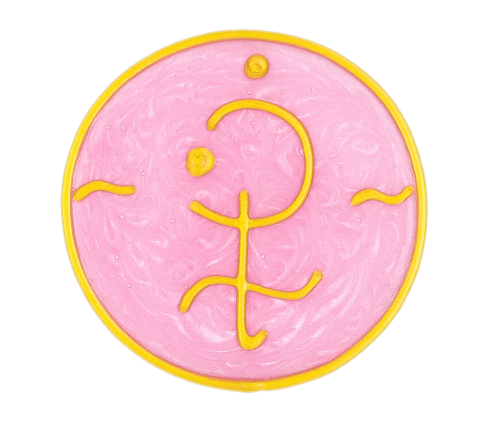 Ingrid Auer - Planetensymbol Ceres - Handgefertigtes Symbol - Transparentfolie