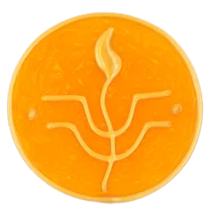 Ingrid Auer - Planetensymbol Vesta - Handgefertigtes Symbol - Transparentfolie