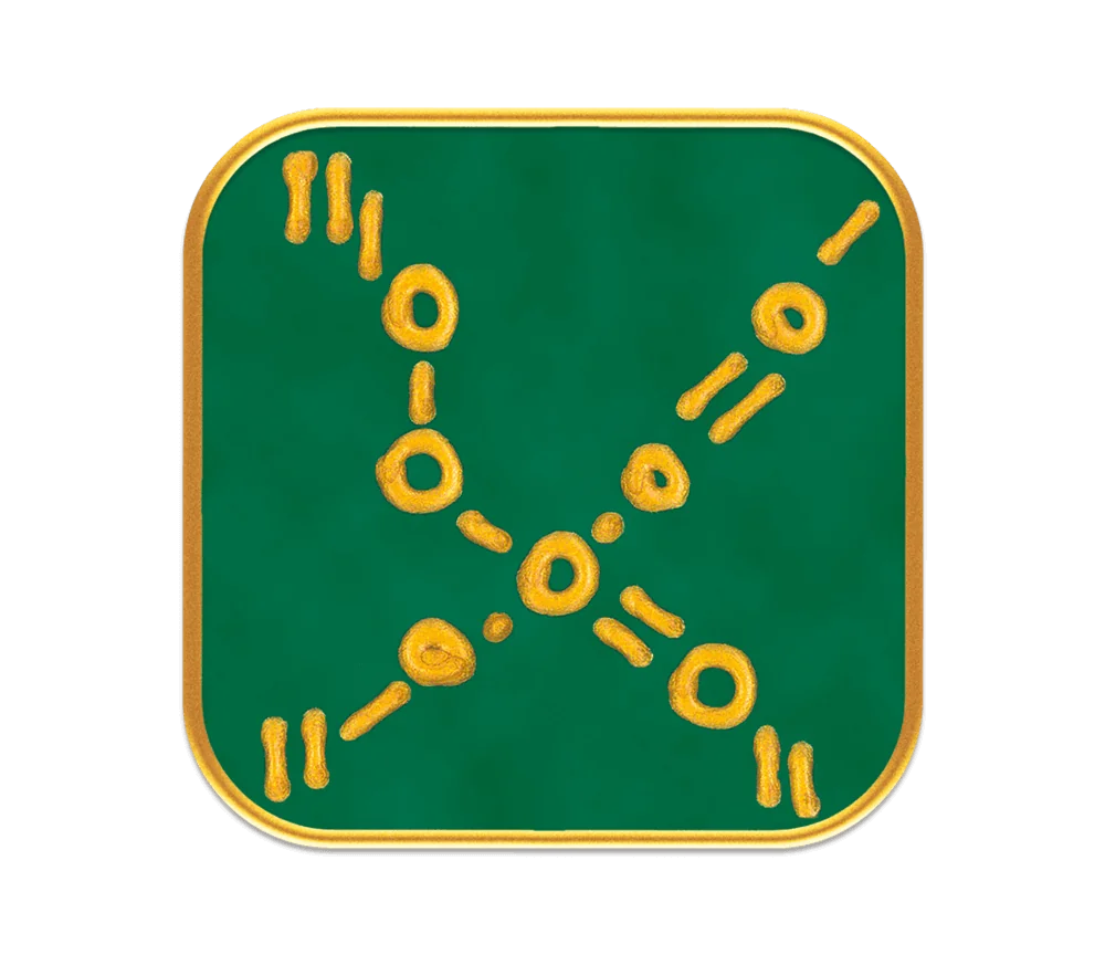 Ingrid Auer - Sternensymbol Arcturus - Handgefertigtes Symbol - Transparentfolie