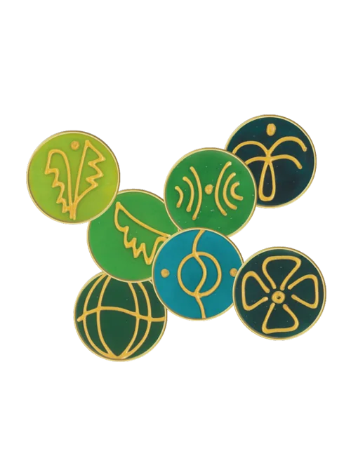 Ingrid Auer - Engel-Kombisymbol-Set No. 77 Iridiel