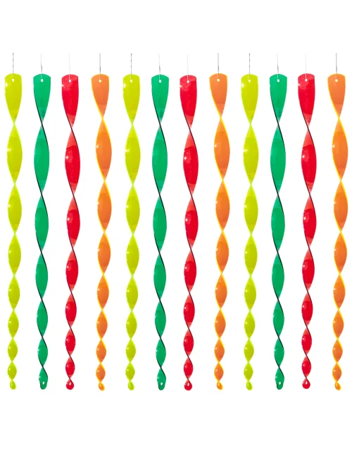 CIM - Pirouette Windspirale - Pirouette 49cm - Mix Colour - Acrylglas - 4er Set