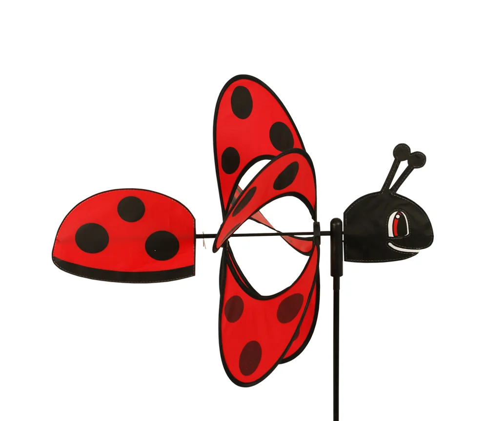 CIM - Windspiel - Tiere - Magic LADYBIRD -fliegender Marienkäfer - 38cm