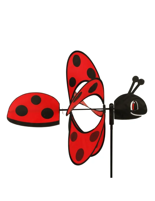 CIM - Windspiel - Tiere - Magic LADYBIRD -fliegender Marienkäfer - 38cm