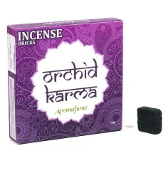 Aromafume - Weihrauchblöcke - Orchid Karma - 9 Stück Packung ca. 40gr