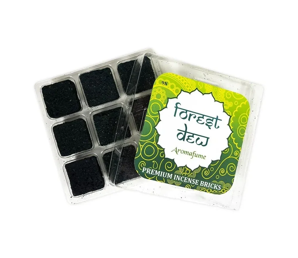 Aromafume - Weihrauchblöcke - Forest Dew - 9 Stück Packung ca. 40gr