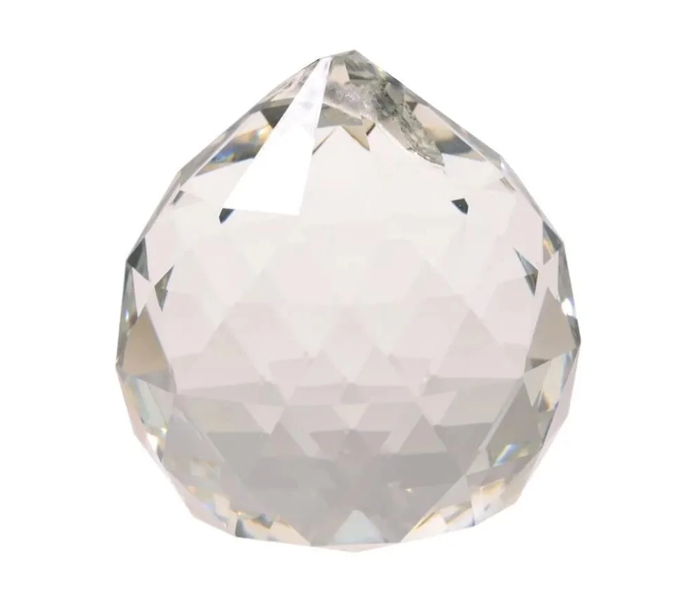 Hängende Dekoration - Fengshui - Kristall - Regenbogen - Kugel AAA Qualität mittel - 3cm