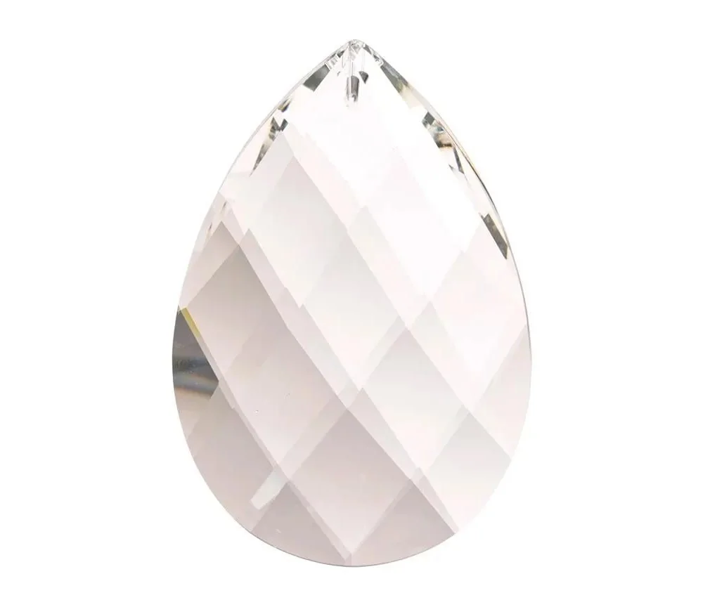 Hängende Dekoration - Fengshui - Kristall - Regenbogen - XXL Tropfen - AAA Qualität - ca.8x5cm